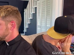 Catholic twink barebacked after cock sucking 69 redemption