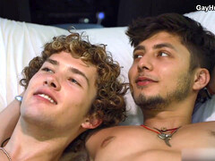 Angel Rivera and Sean Ford have their first anal adventure