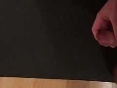 young big uncut tenn cock cums POV