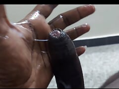 Sloppy oil mastrubate