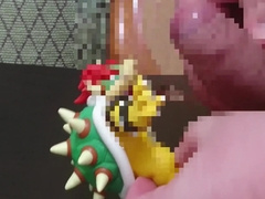 Bowser Figure Bukkake
