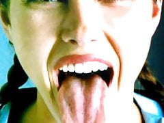 Jessica Biel - Cum Tribute(all over her tongue)