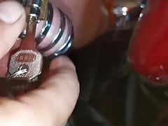 Chastity remove from cock