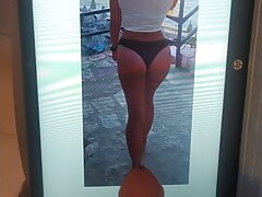 Cum on friend's ass