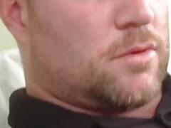 Straight man gets head and cums in mouth