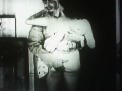 Old 8mm porno movie, probably from the 40's