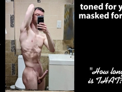 13 inches is TOO LONG for this toned femboy ["How long is THAT!?"]