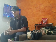 I gave a rubdown with finishing to my homie's beau