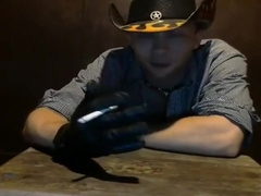 Jack Nicotine - Cowboy Smoking Male Bare Feet