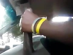 BBC jacking off in the parking lot