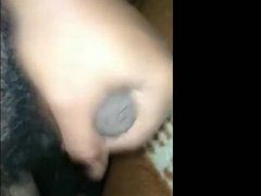Indian Solo Masculine Tugging Humungous Salami Jizz Out Forearm Job Onanism