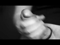 Black & white cumshot
