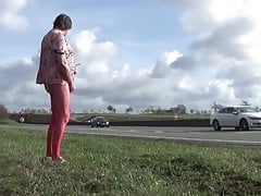 transgender travesti  sounding urethral  road outdoor 45