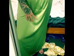 Satin Fetish Play