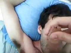 Painting his fucking face with cum 23