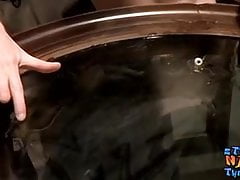 Straight thugs have a playful masturbation session