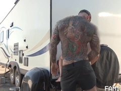 Dylan Hayes & Daddy Jack Dixon (bare)