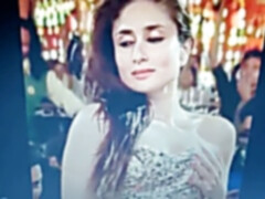 beautiful belly button queen Kareena Kapoor wailing cumshot