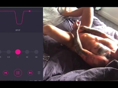 Nicely-Shaped Muscle Dad masturbates off with lovense in bootie