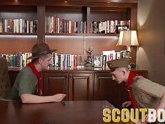 Hung ruthless Scoutmaster seduces and raw fucks Boy Scout