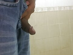 Morning pee time older daddy sexy