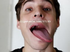Tongue Fetish - Logan Tongue Video 1