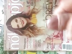 Drew Barrymore cum tribute Nok Lapja
