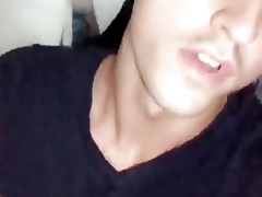 Showing his tasty hole