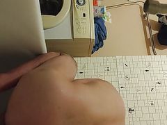 Fucking myself with a carrot and two cucumbers