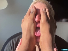 Matt Licks Bear Jurrell Feet To Appreciate His Beauty