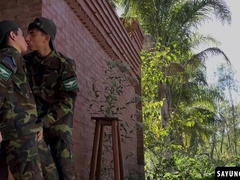 Private Rene Sava relieved Cadet Bautista Nores naughty itch