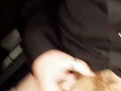 Risky night time car cum