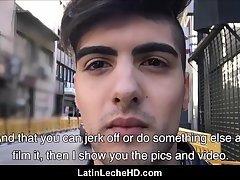 Young Spanish Latino Bi Sexual College Boy Gets Paid To Have POV Sex With Stranger