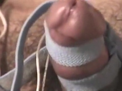 Soft to Hard to Pre-cum to Cum via E-Stim