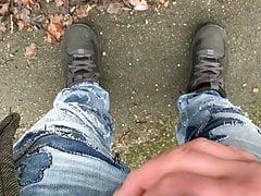 Outside masturbation