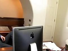 Worker banged anally by his jock boss