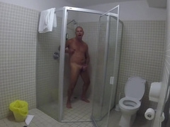 public shower piss and urethra play