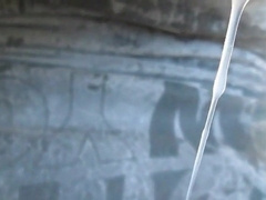 Beautiful cum flow swallowed up close 4