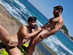 cruising on the beach