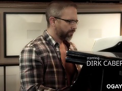 Pianist DIrk Caber fucks his young gay fan