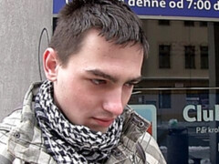 Sideways sex leads to a huge facial in POV