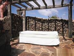 Tomas Brand and his young guy