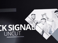 American Voyeur Gagging Outdoors With Malik Delgaty