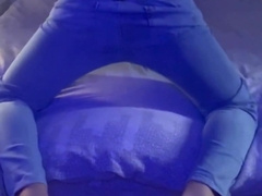 Sleek fuck hole switching lingerie