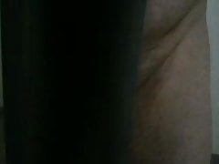 Cumshot in public place
