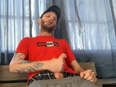 Jacking my giant spear on my smoke break