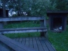 ORANGE BLOSSOM PAWG OUTDOOR WORKOUT THICK LEGGS WIDE ASS OUT