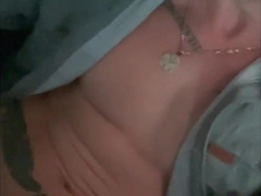 Pounded and spunk in the butt in the backseat