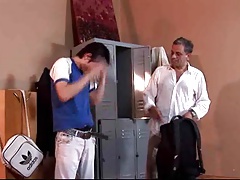 bonne baise au vestiaire