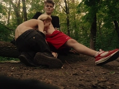 Summer walk. School pals, outdoor activities. Have Fun rackets and shuttlecock